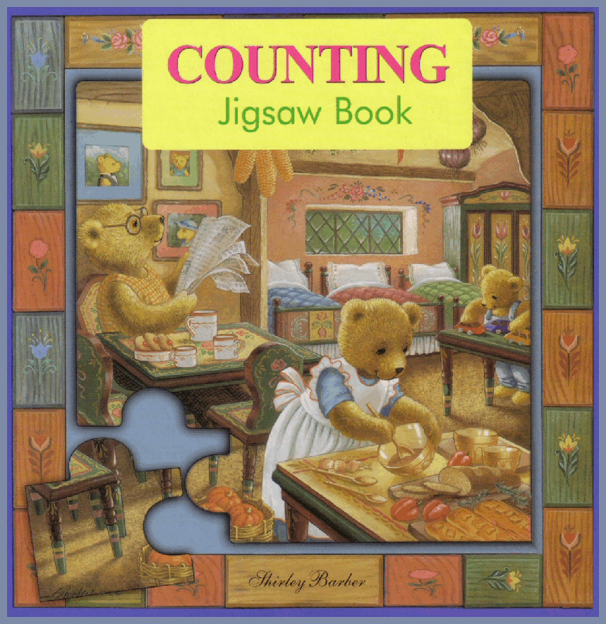 （0-3岁）国外早教机构推荐彩绘英文童书Counting Book.pdf，第1页预览