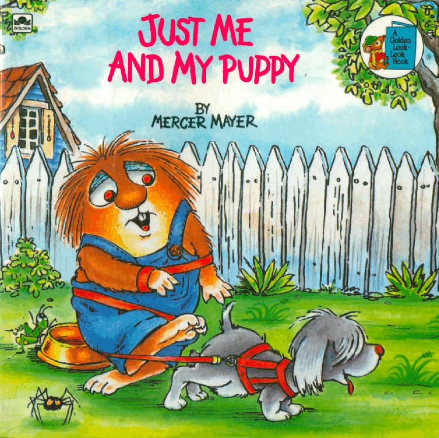 英语绘本小毛人Just Me and My Puppy.pdf，第1页预览