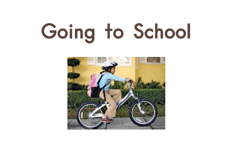英国海尼曼G2级英语启蒙绘本10 Going To School.pdf,第3页预览