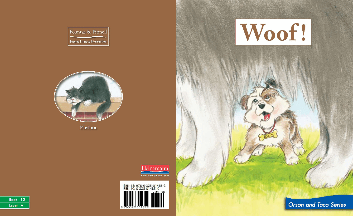 英国海尼曼G1级英语启蒙绘本12 Woof!.pdf,第1页预览