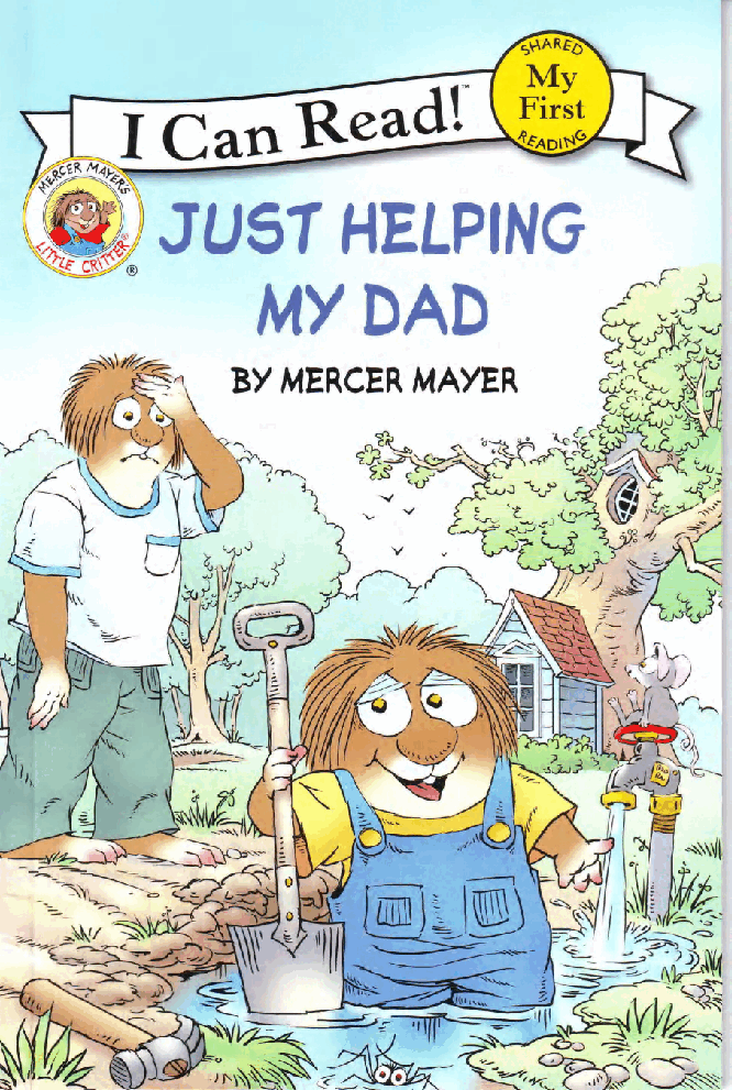 英语绘本小毛人Just Helping My Dad(I can read L0).pdf，第1页预览