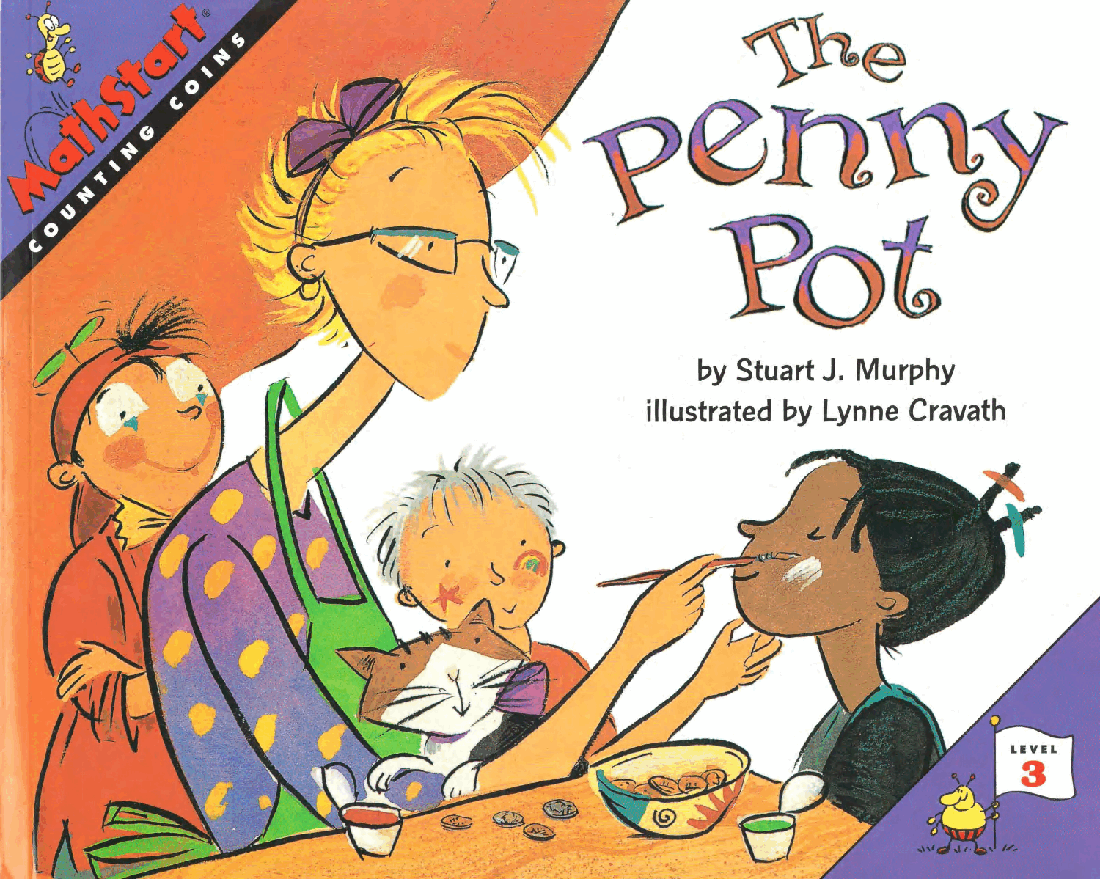 MathStart 低幼数学启蒙英文教材L3 12 The Penny Pot.pdf,第1页预览