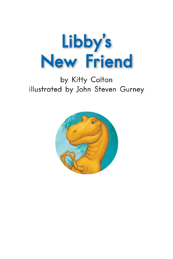 英国海尼曼G2级英语启蒙绘本116 Libby's New Friend.pdf,第3页预览