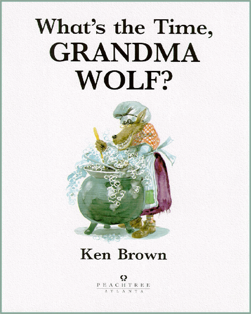 高清彩绘英文原版绘本Grandma Wolf.pdf，第4页预览