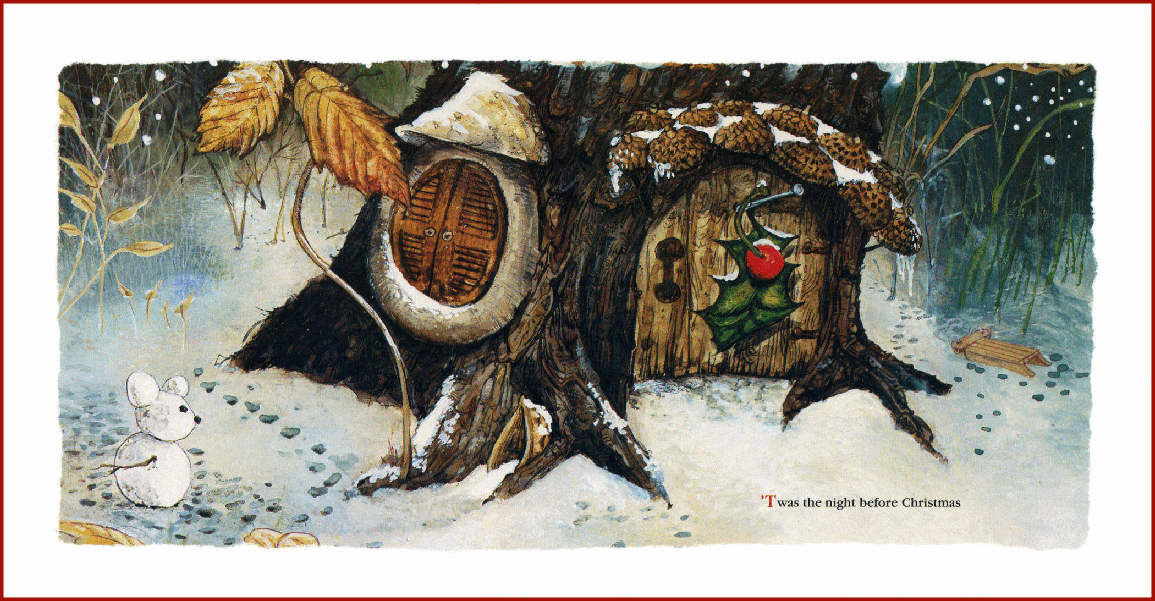 (8-10岁)国外早教机构推荐彩绘英文童书The Night Befor Christmas.pdf,第4页预览