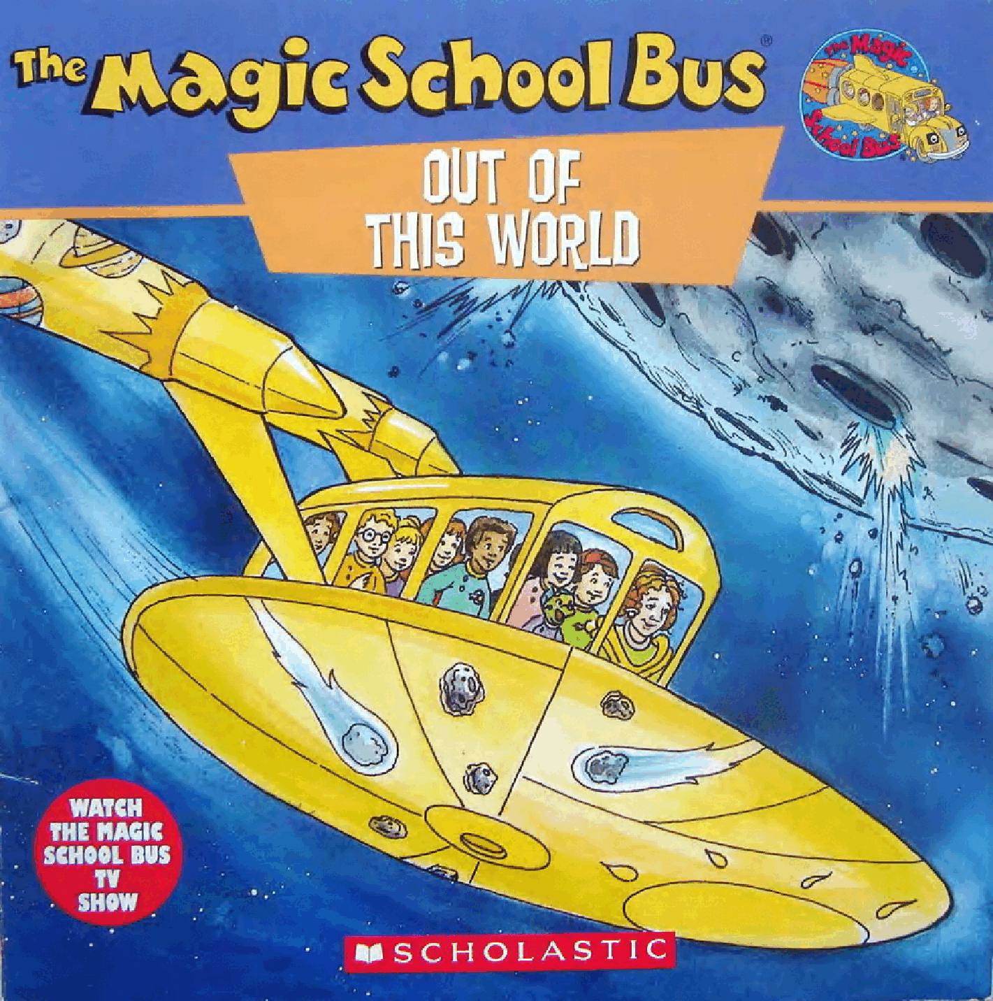 高清彩绘英文原版绘本The Magic School Bus - Out of the Workd.pdf,第1页预览