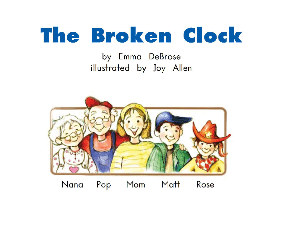 英国海尼曼G2级英语启蒙绘本50 The Broken Clock.pdf,第3页预览