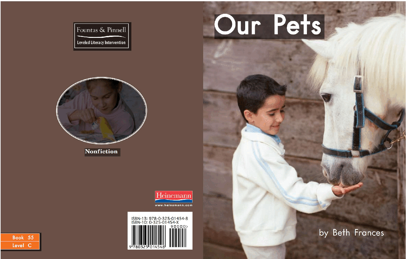 英国海尼曼GK级英语启蒙绘本055OurPets.pdf,第1页预览