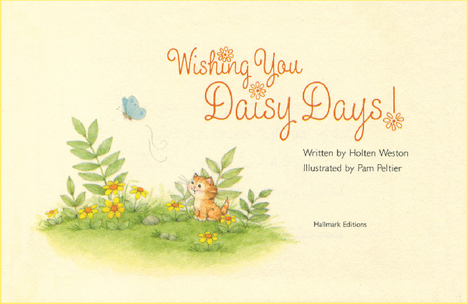 (8-10岁)国外早教机构推荐彩绘英文童书Wishing You Daisy Days.pdf,第2页预览