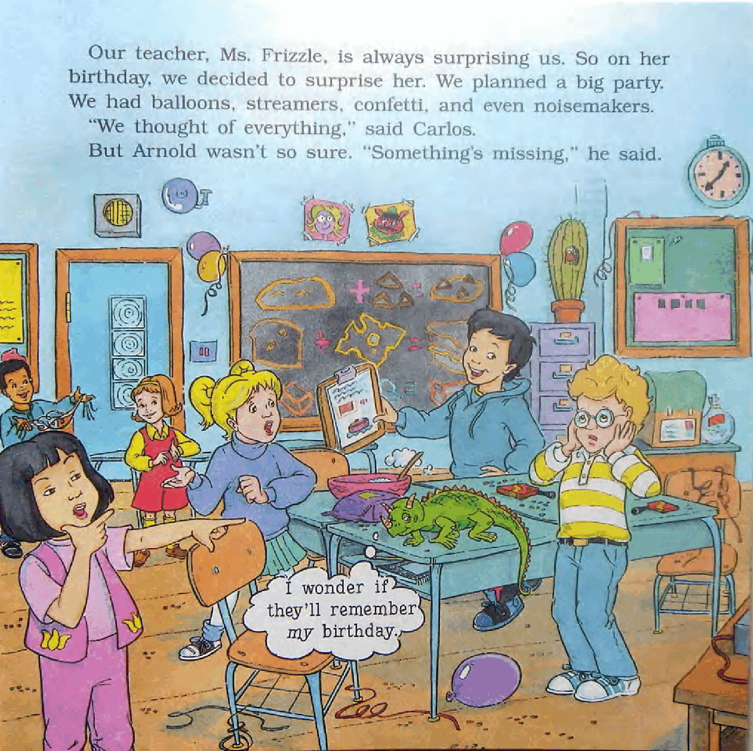 高清彩绘英文原版绘本The Magic Schoolbus - Gets Baked in a Cake.pdf,第3页预览