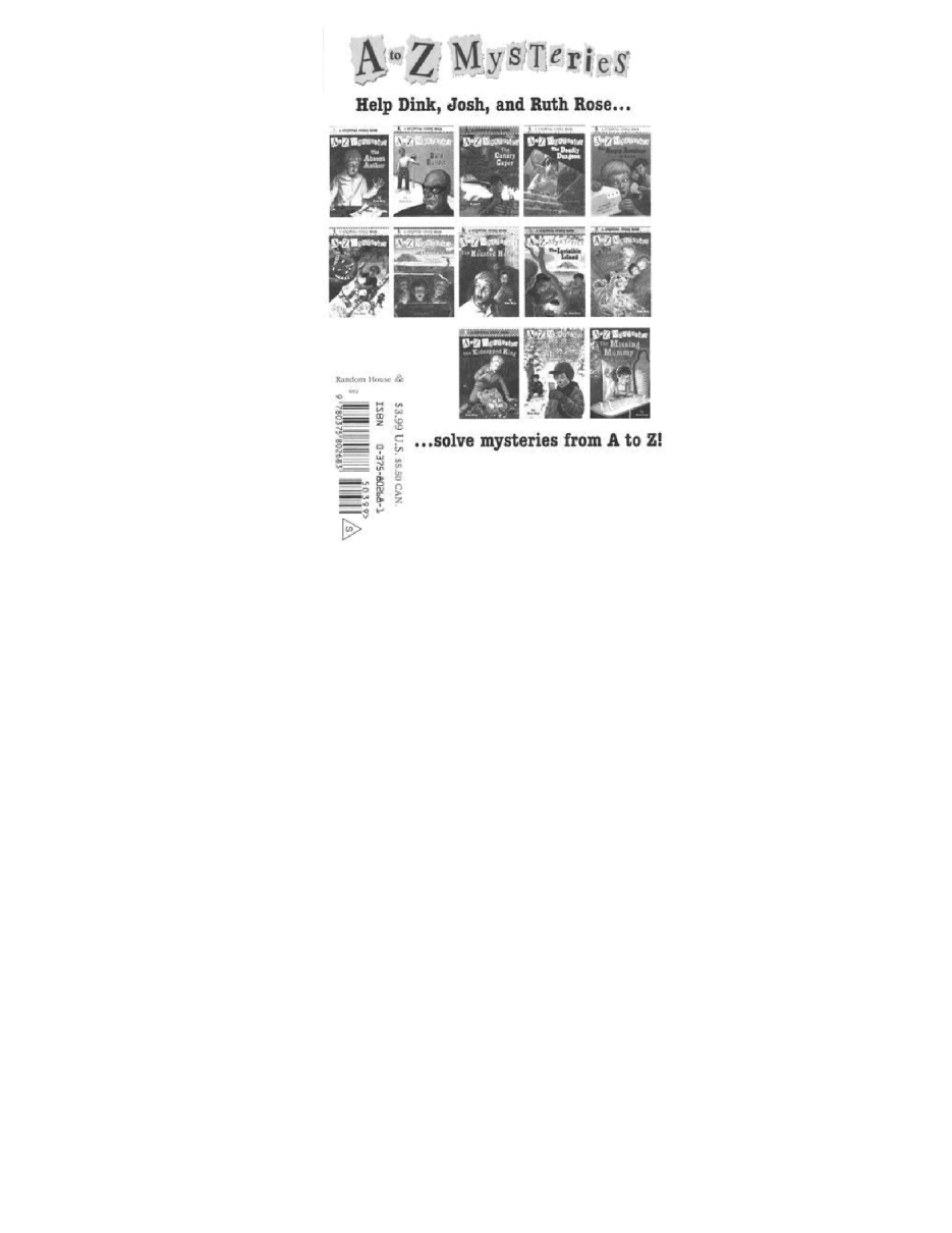 英语启蒙绘本A to Z Mysteries_ The Missing Mummy.pdf,第3页预览