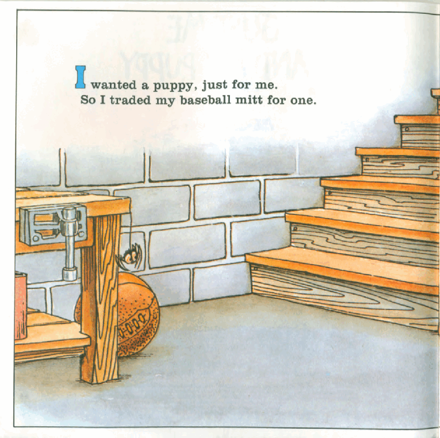 英语绘本小毛人Just Me and My Puppy.pdf，第4页预览
