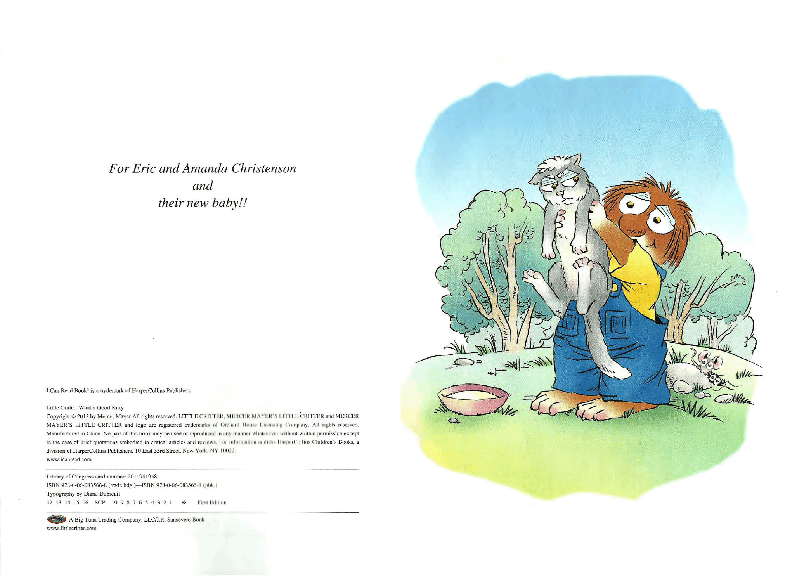英语绘本小毛人What a Good Kitty.pdf,第3页预览