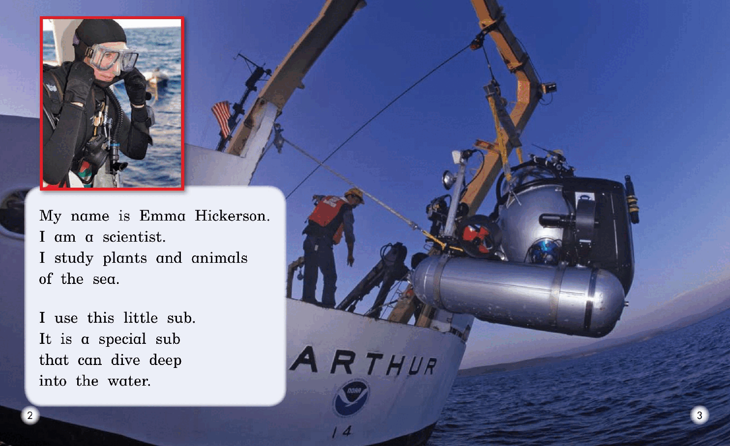 英国海尼曼G2级英语启蒙绘本98 Into The Sea.pdf,第4页预览