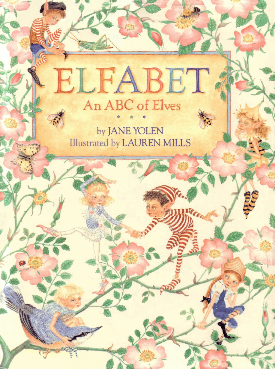高清彩绘英文原版绘本Elfabet.pdf,第1页预览