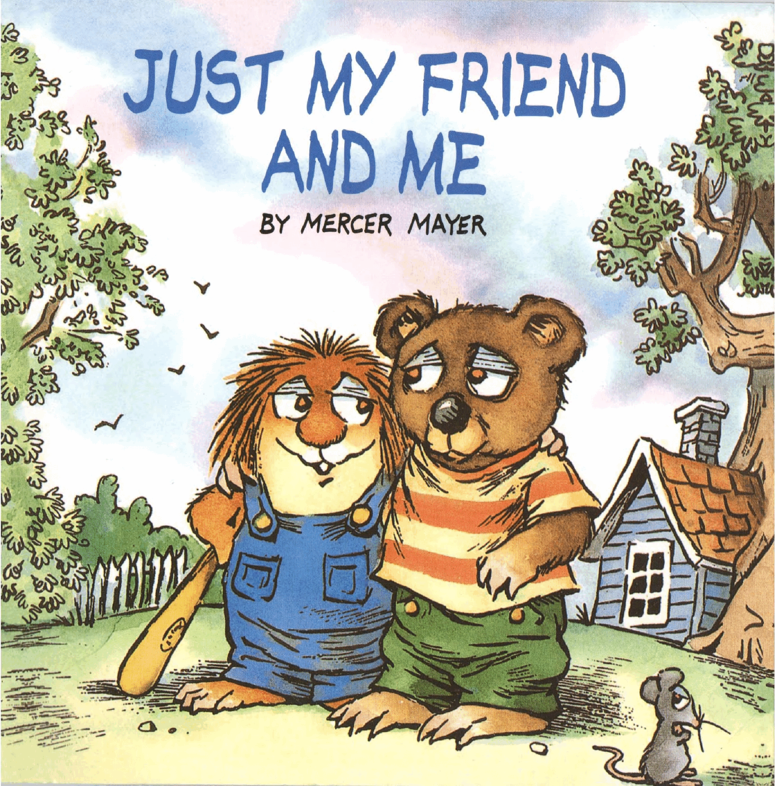 英语绘本小毛人Just my Friend and Me.pdf，第1页预览