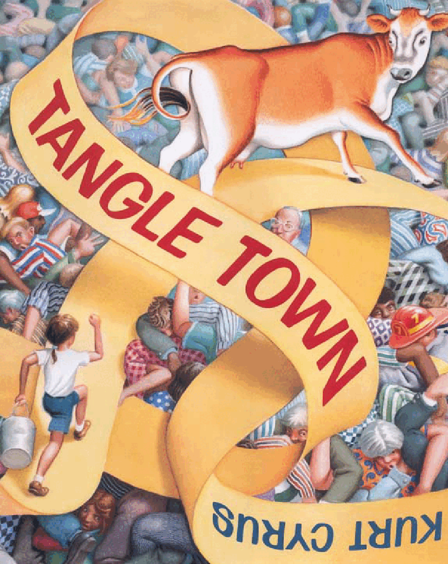 高清彩绘英文原版绘本Tangle Town.pdf,第1页预览