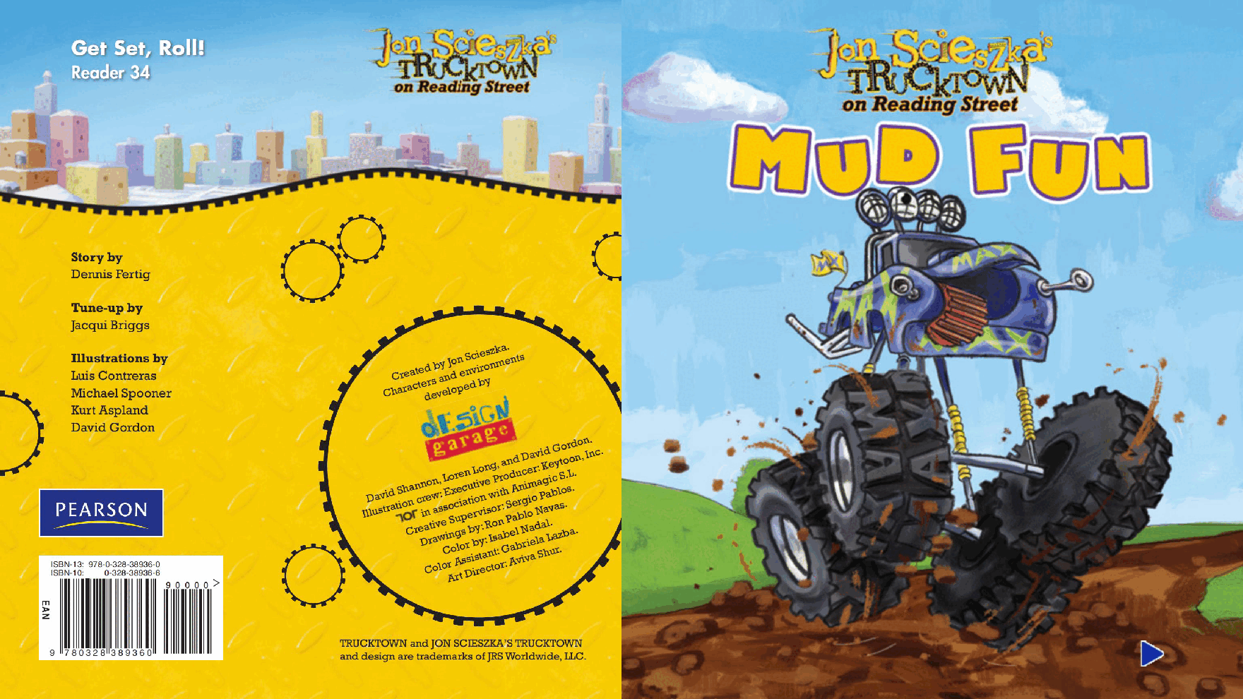 汽车镇的故事英语启蒙绘本34_Mud_Fun.pdf,第1页预览