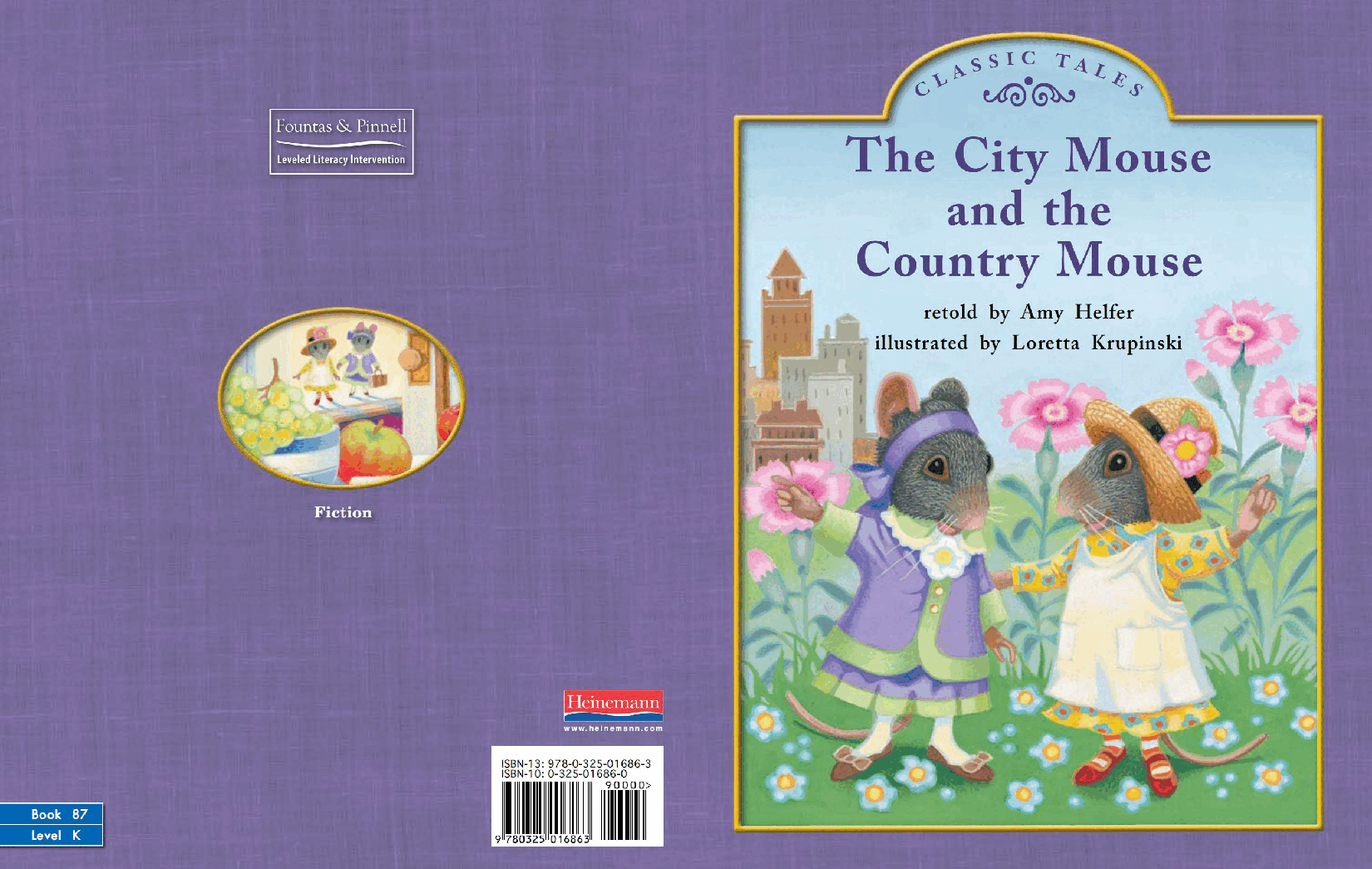 英国海尼曼G2级英语启蒙绘本87 The City Mouse And The Country Mouse.pdf,第1页预览