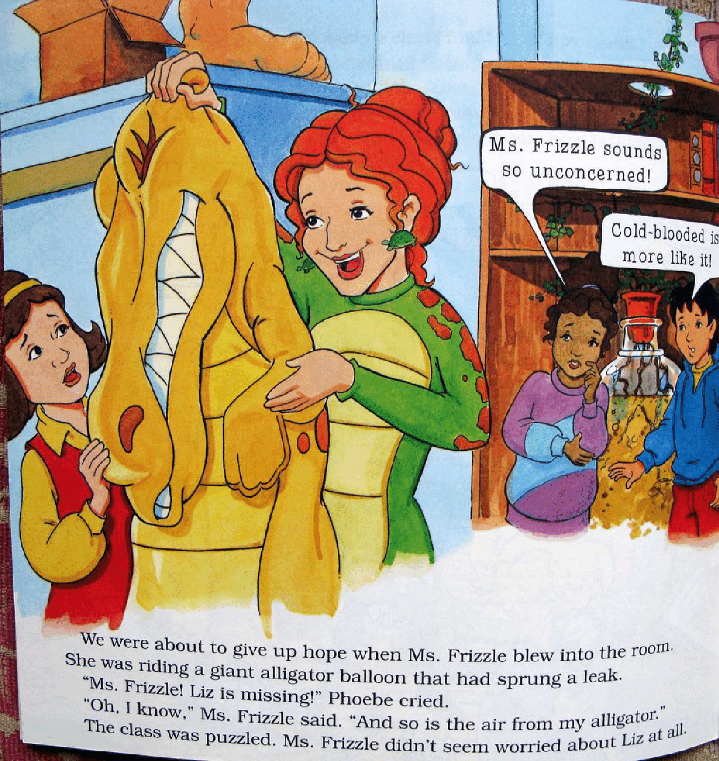 高清彩绘英文原版绘本The Magic Schoolbus - Gets Cold Feet.pdf,第4页预览