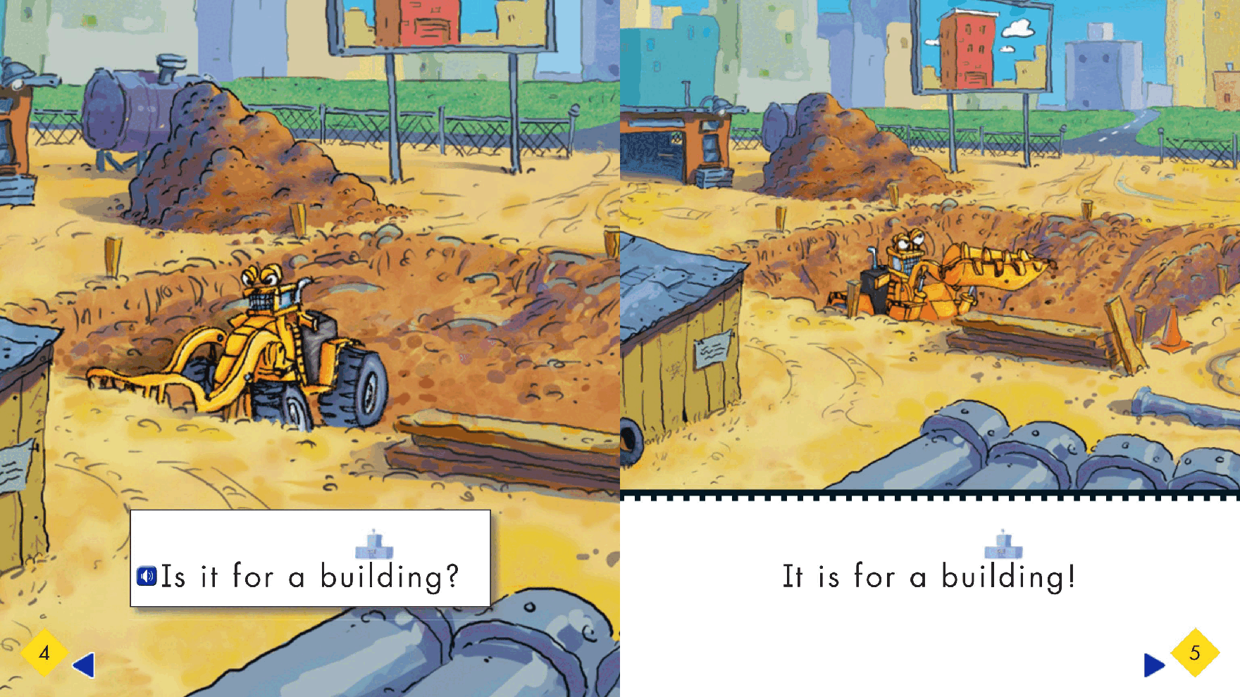 汽车镇的故事英语启蒙绘本11_Pete_Can_Dig.pdf,第4页预览