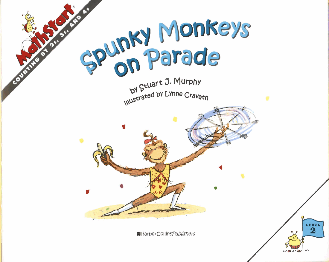 MathStart 低幼数学启蒙英文教材L2 18 Spunky Monkeys on Parade.pdf,第3页预览