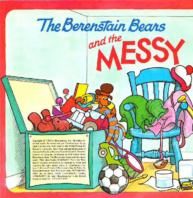 72本贝贝熊早教英文绘本之Berenstain_Bears_and_the_Messy_Room.pdf,第3页预览