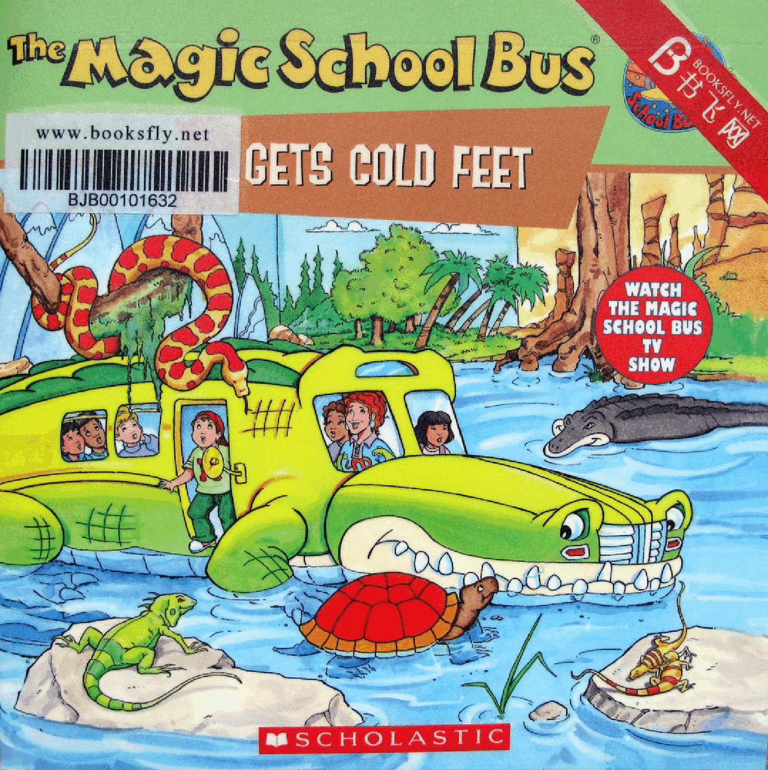 高清彩绘英文原版绘本The Magic Schoolbus - Gets Cold Feet.pdf,第1页预览