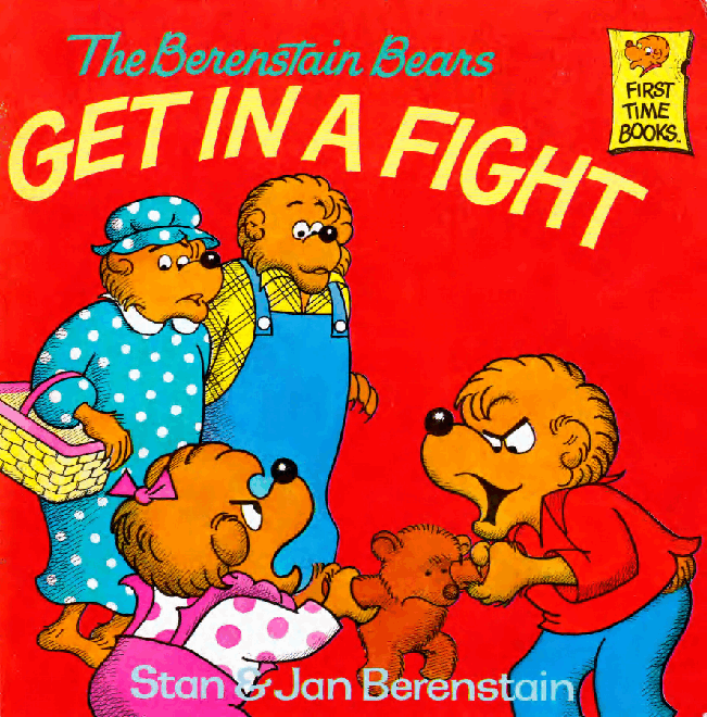 72本贝贝熊早教英文绘本之Berenstain_Bears_Get_In_A_Fight.pdf,第1页预览