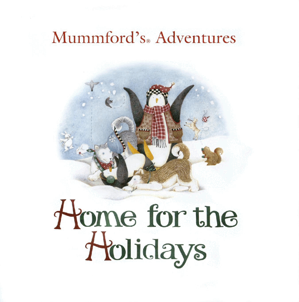 高清彩绘英文原版绘本Home for the Holidays.pdf,第2页预览