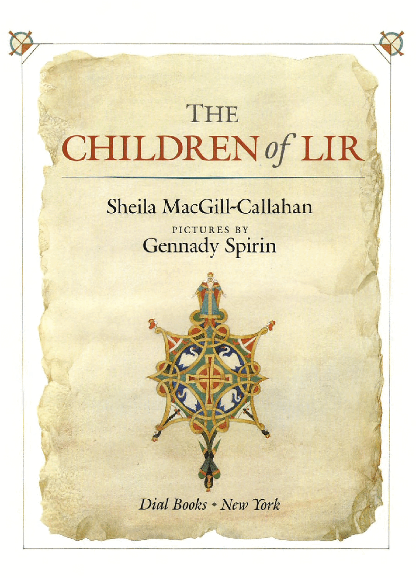 (6-7岁)国外早教机构推荐彩绘英文童书Children of Lir.pdf,第2页预览