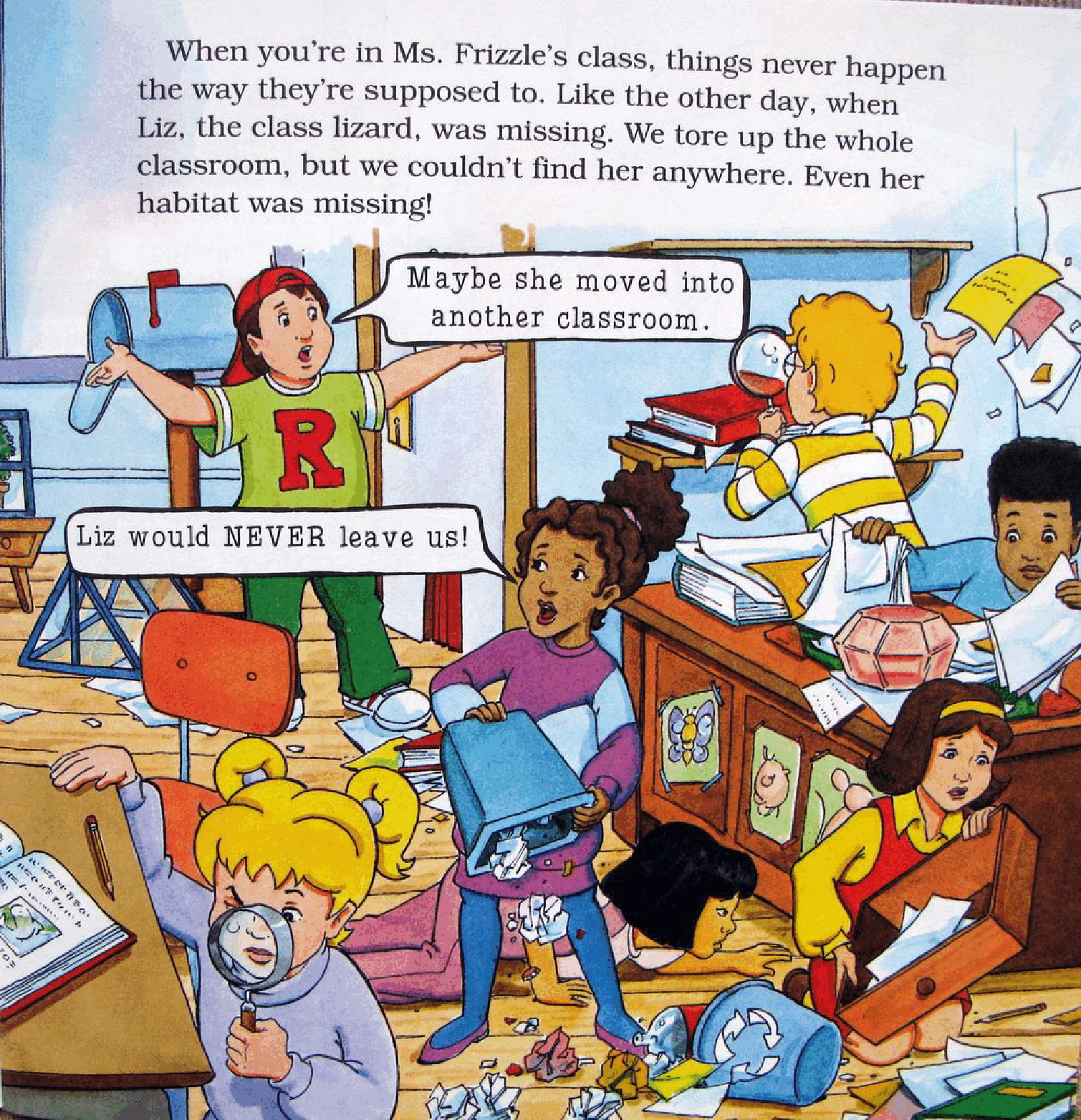 高清彩绘英文原版绘本The Magic Schoolbus - Gets Cold Feet.pdf,第3页预览