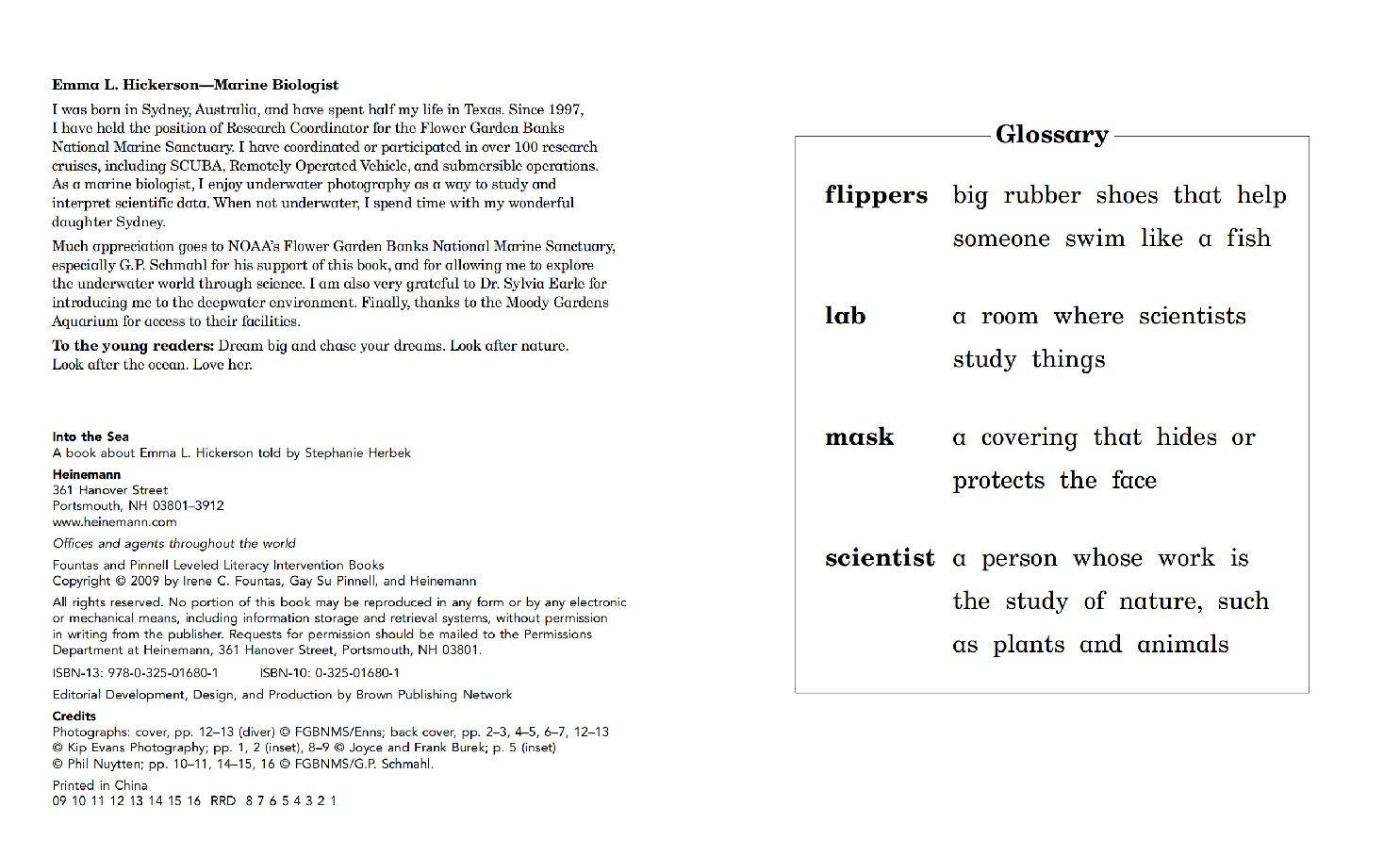 英国海尼曼G2级英语启蒙绘本98 Into The Sea.pdf,第2页预览
