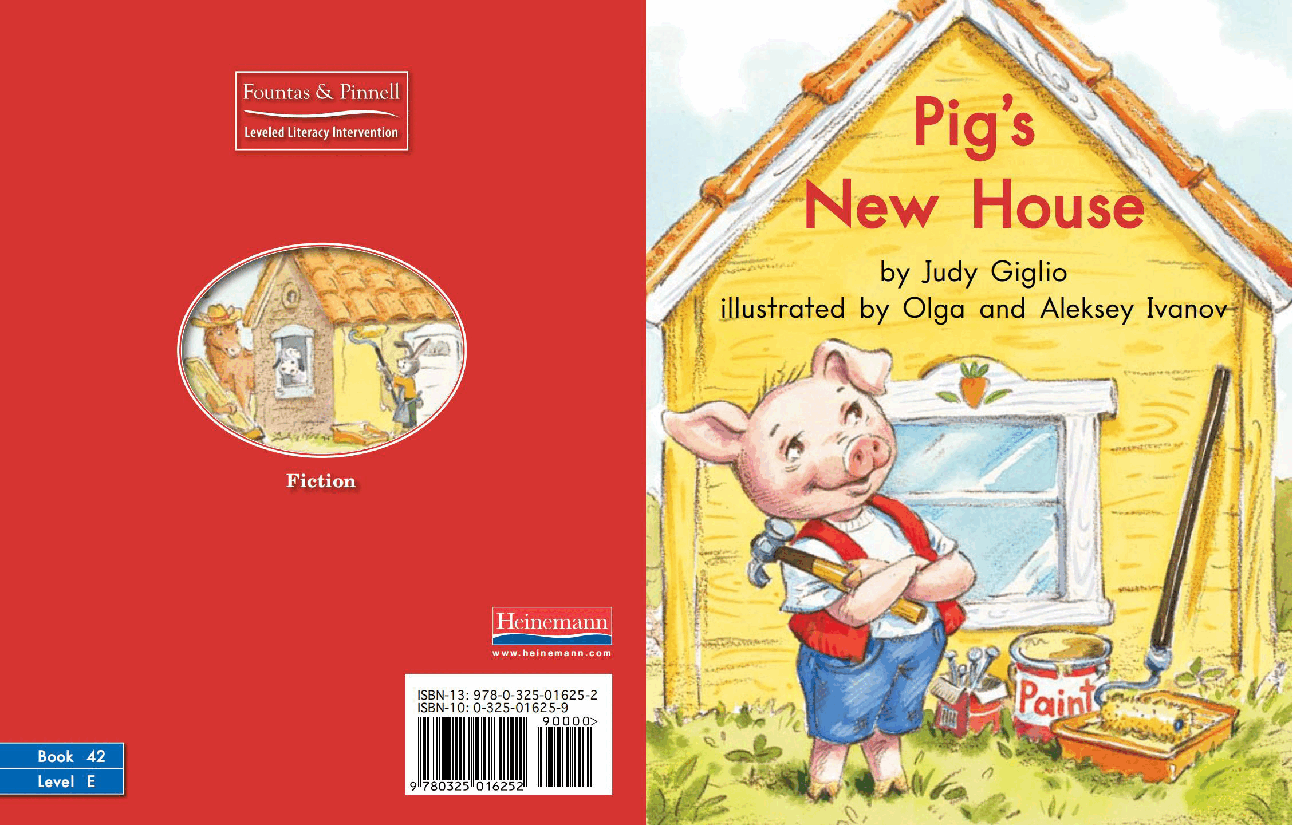 英国海尼曼G2级英语启蒙绘本42 Pig's New House.pdf,第1页预览