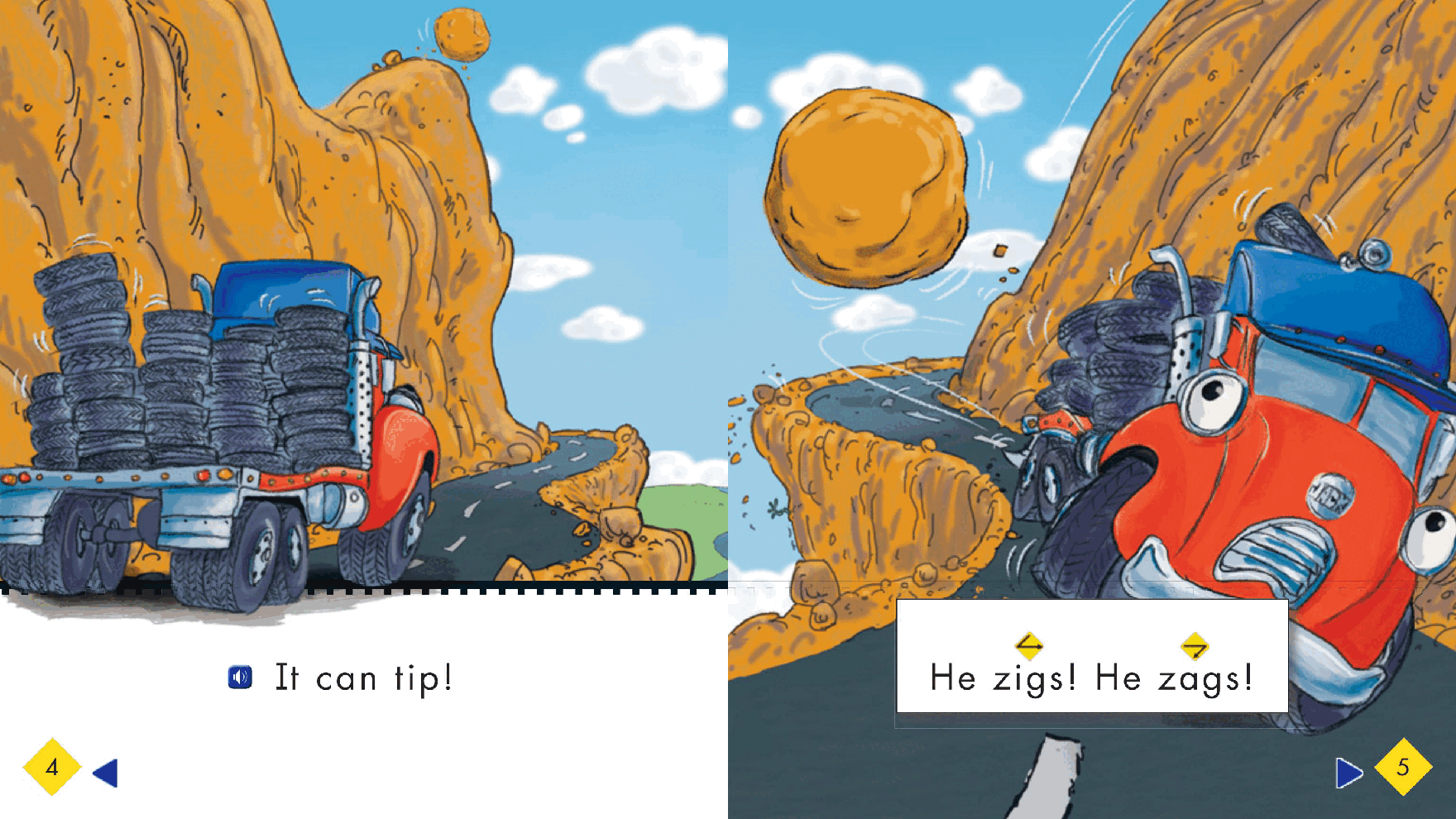 汽车镇的故事英语启蒙绘本12_Tires.pdf,第4页预览