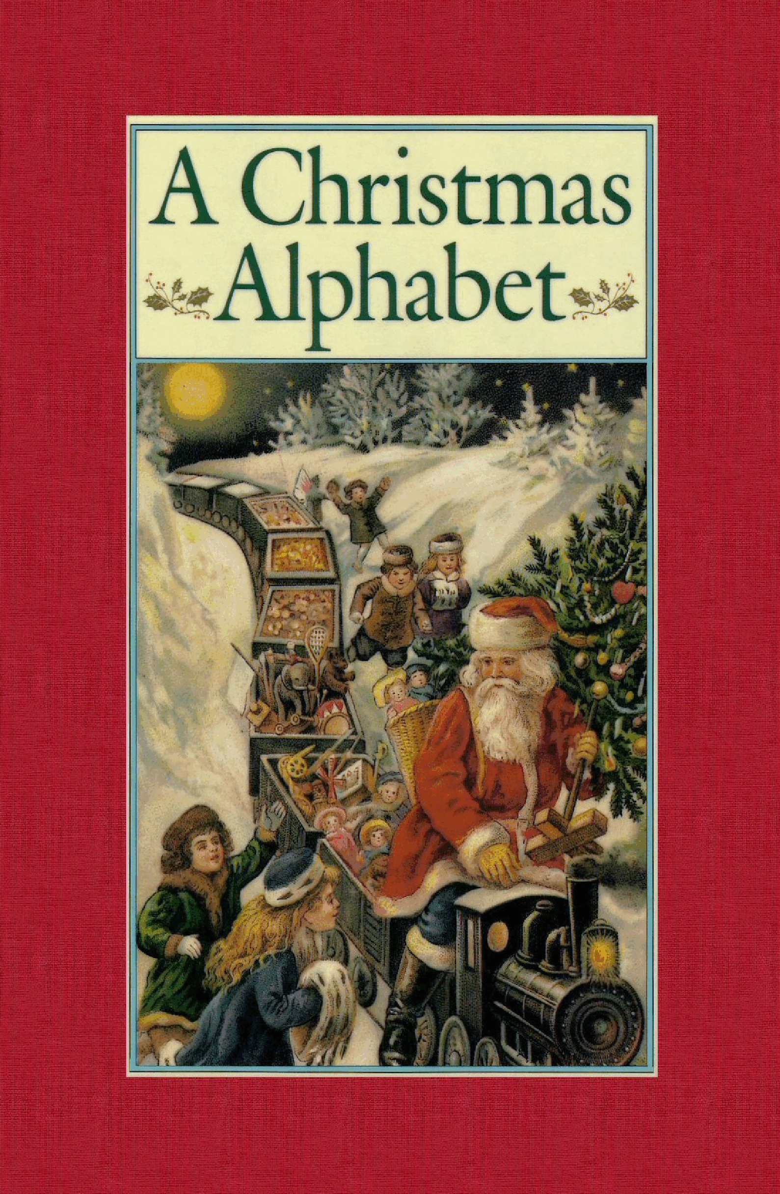 (4-5岁)国外早教机构推荐彩绘英文童书A Christmas Alphabet.pdf,第1页预览