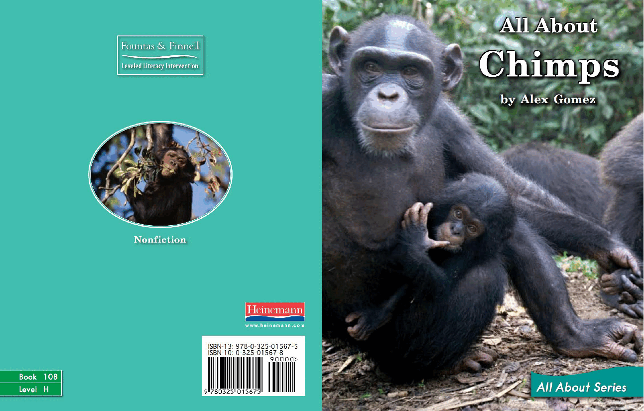 英国海尼曼G1级英语启蒙绘本108 All About Chimps.pdf,第1页预览