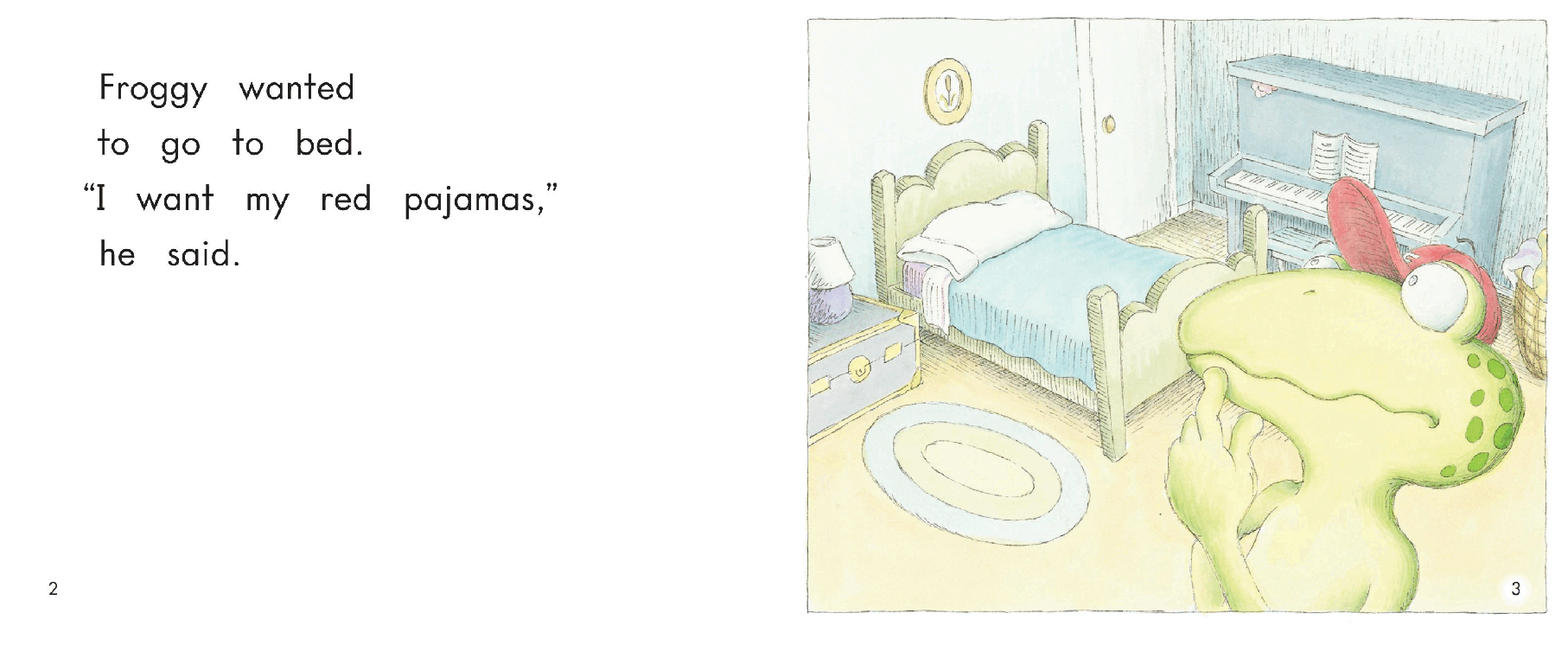 英国海尼曼G2级英语启蒙绘本36 The Red Pajamas.pdf,第4页预览