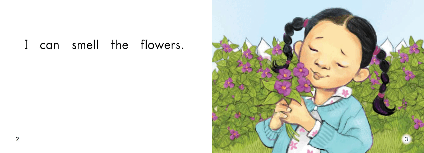 英国海尼曼G1级英语启蒙绘本14 Smells.pdf，第4页预览