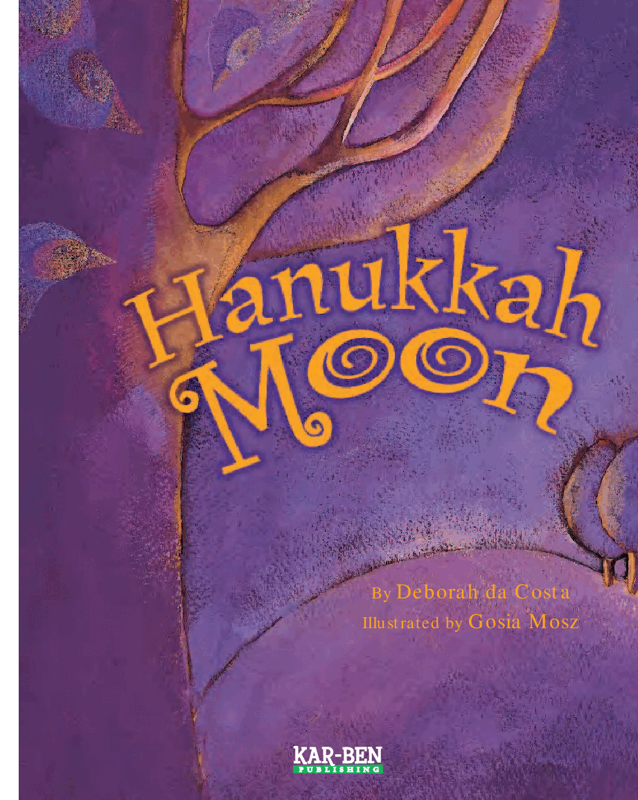 高清彩绘英文原版绘本Hanukkah.moon.pdf,第3页预览