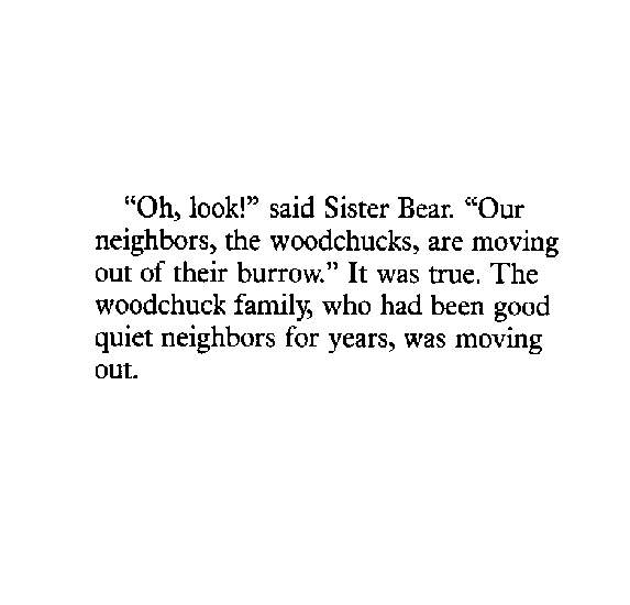 72本贝贝熊早教英文绘本之Berenstain_Bears_and_the_Neighborly_Skunk.pdf，第3页预览