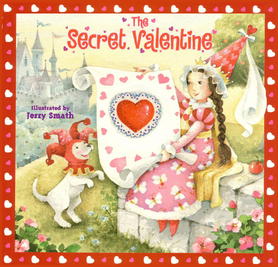 高清彩绘英文原版绘本The Secret Valentine.pdf，第1页预览
