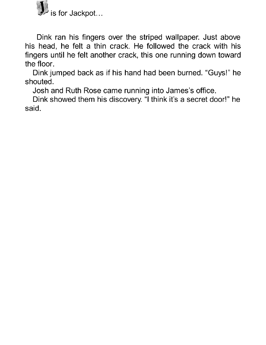 英语启蒙绘本A to Z Mysteries_ The Jaguar's Jewel.pdf,第4页预览