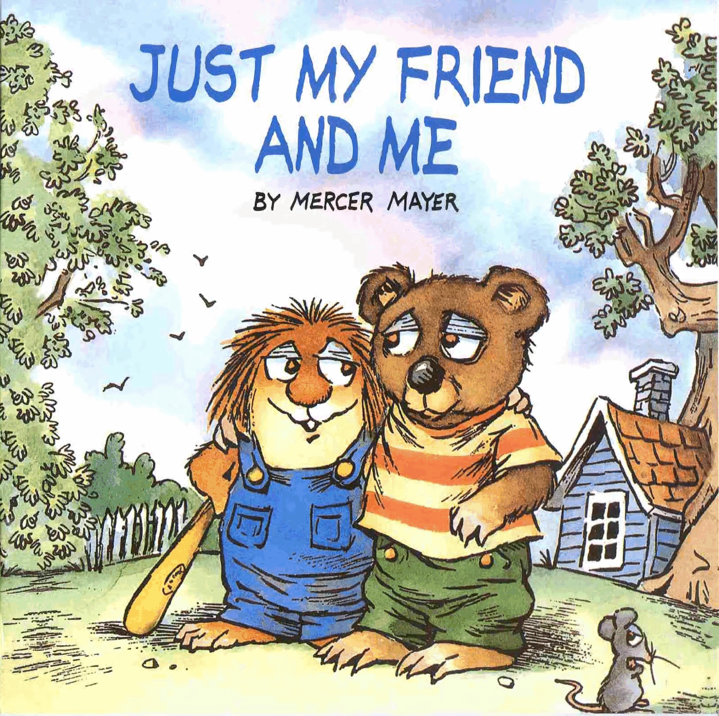 英语绘本小毛人Just My Friend and Me另一版.pdf,第1页预览