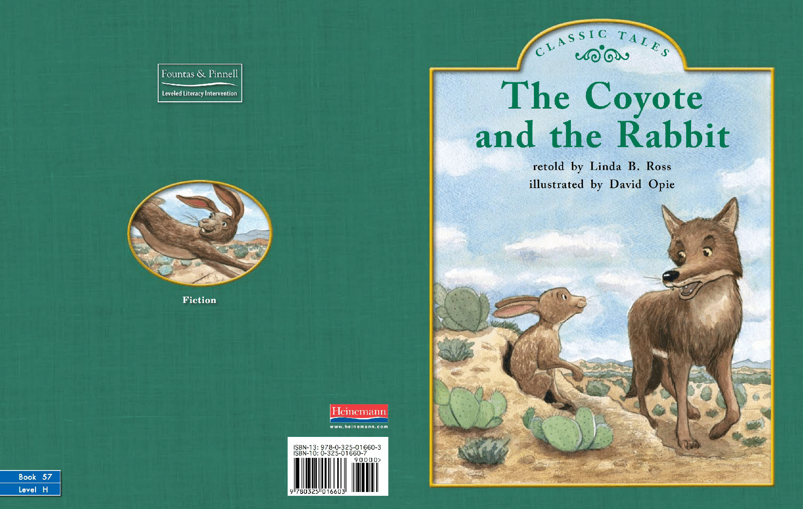英国海尼曼G2级英语启蒙绘本57 The Coyote and the Rabbit.pdf,第1页预览
