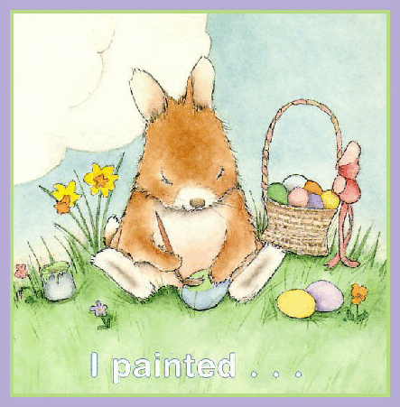 高清彩绘英文原版绘本Easter Shapes.pdf,第4页预览