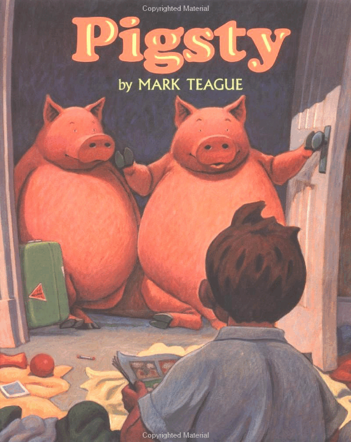 高清彩绘英文原版绘本Pigsty.pdf,第1页预览