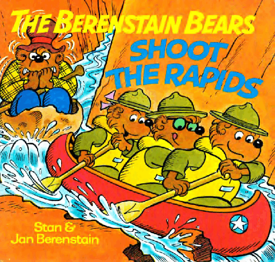 72本贝贝熊早教英文绘本之Berenstain_Bears_Shoot_the_Rapids.pdf,第1页预览