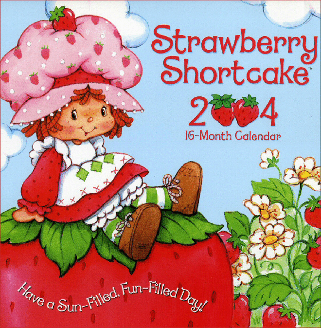 (0-3岁)国外早教机构推荐彩绘英文童书Strawberry Shortcake 2004 Calendar.pdf,第1页预览
