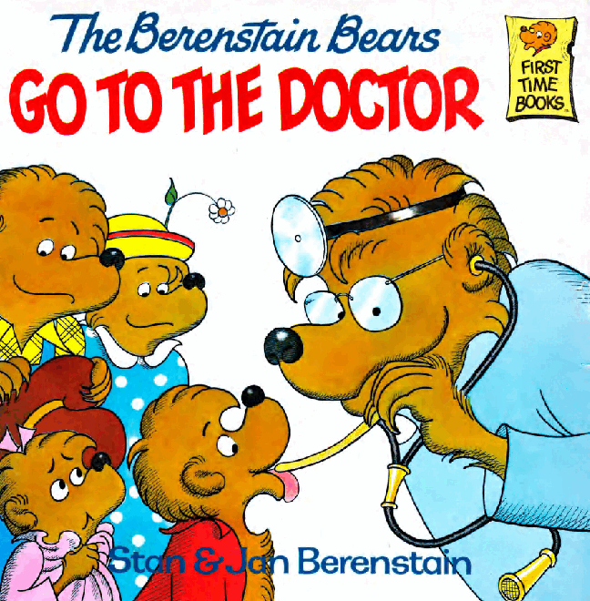 72本贝贝熊早教英文绘本之Berenstain_Bears_Go_To_the_Doctor.pdf,第1页预览